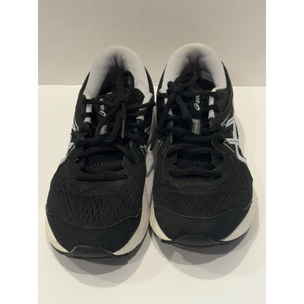 Asics Gel Contend 7 Women's Black White Running Sneakers  Size 8.5!